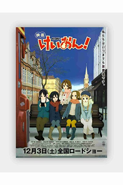 fırsatlar diyarı K-On! Movie Anime Hd Manga Duvar Posteri - Kalın Kağıt - Çer...