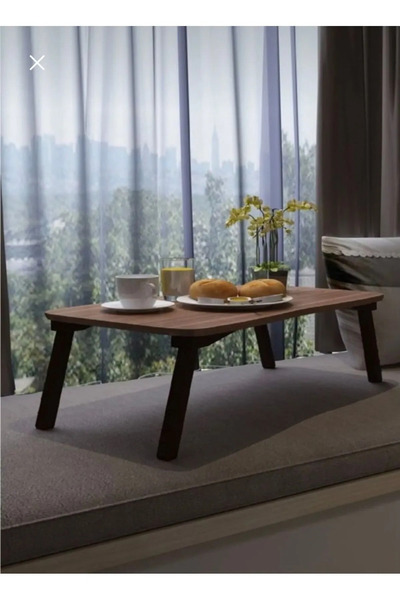 moka park avm Katlanabilir Taşınabilir Dikdörtgen Ayaklı Pratik Laptop Masası...