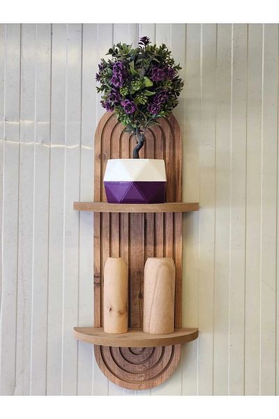 moka park avm Stylish Wall Shelf with Wall Mounted Shelf