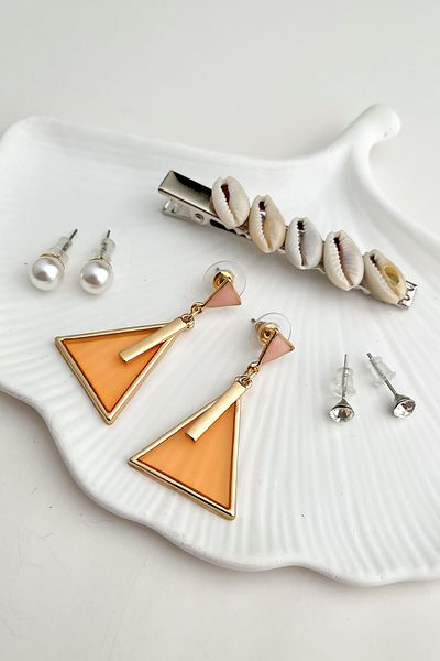 Modex Buckle Earring Set