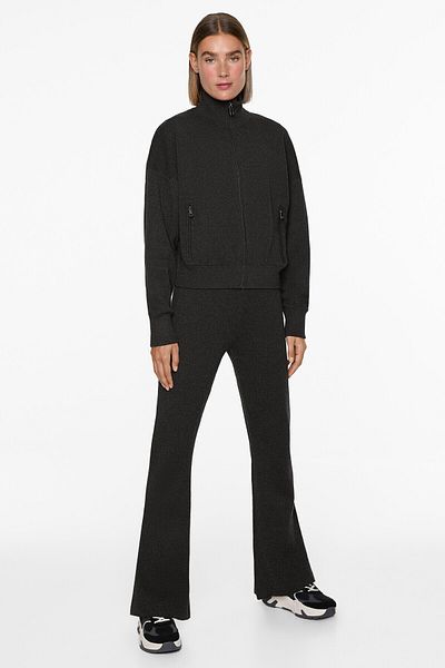 Oysho Knit flared trousers