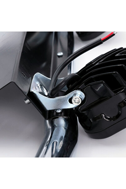 Mega Oto Market Off Road Plakalık Sis Farı Demiri Oto Krom Kaplama 56 Cm Projektör Tutucu Braket Mg-sd-56