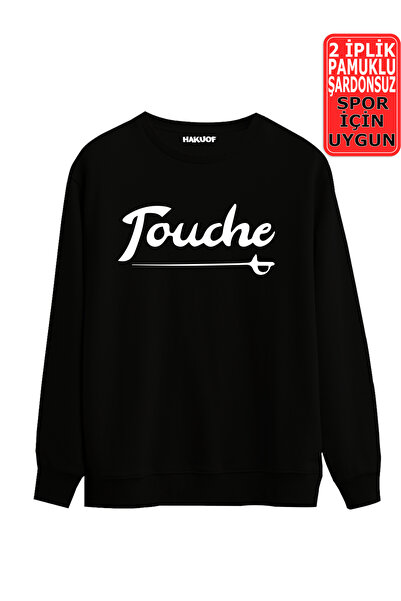 hakuof Φούτερ με σχέδιο ξιφομαχίας