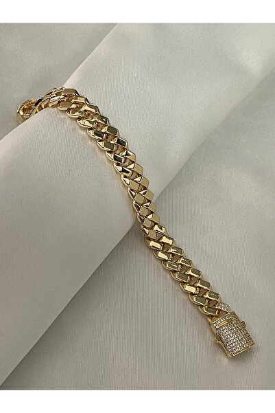 Tasarım 14 ayar altın kaplama zirkon taşlı gurmet