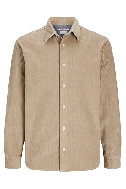 Jack & Jones Erkek Kadife Uzun Kollu Gömlek - Corduroy