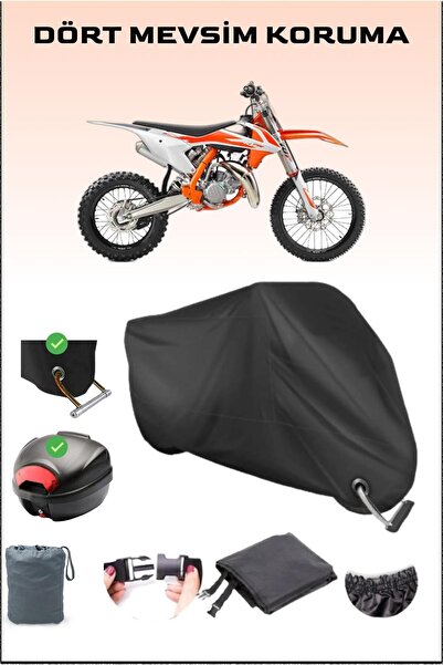 Breen حقيبة خلفية وقفل متوافق مع القماش المشمع للدراجات النارية باللون الأسود...