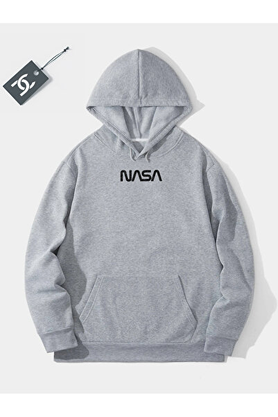 De Carte Суичър с качулка от НАСА, унисекс, овърсайз