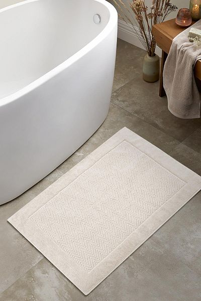 Koza Home Tilos Jacquard Foot Towel Mink 60x90 2227