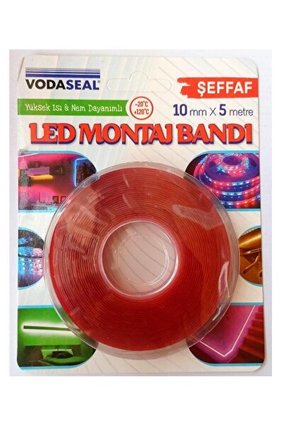 Vodaseal Superfix Çift Taraflı Led Montaj Bandı 10mmx5m
