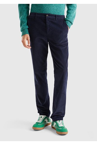 United Colors of Benetton Ανδρικό παντελόνι Navy Blue