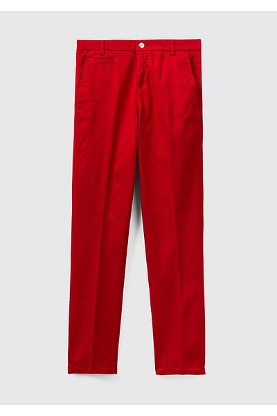 United Colors of Benetton Pantaloni chino de bază din elastan de damă