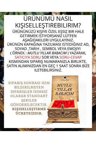 GGS GrandGiftStore Ceviz Satranç El Oyması Çam Satranç Takımı Gizli Anahtarlı El Işi Satranç Tahtası Kişiye Özel Hediye
