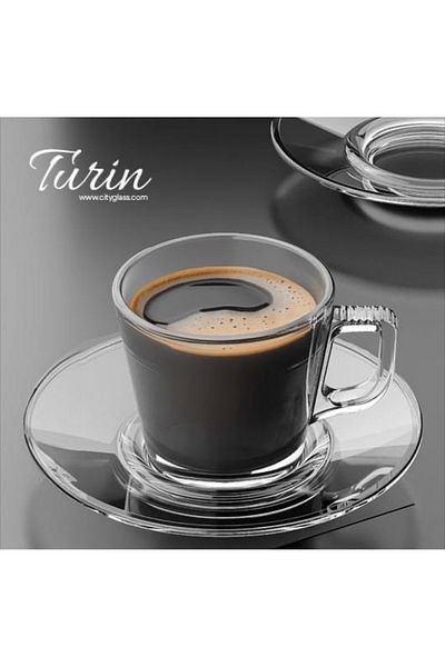 ORTAKÖY CENNETİ 6 Persons Tea Cup 12 Pieces 220 ml