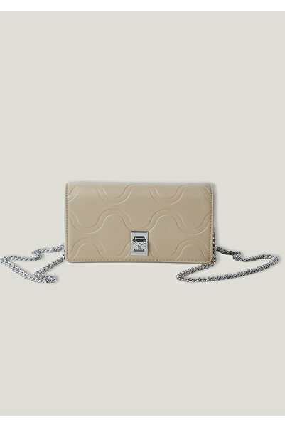 United Colors of Benetton Geantă dreptunghiulară din piele artificială maro l...