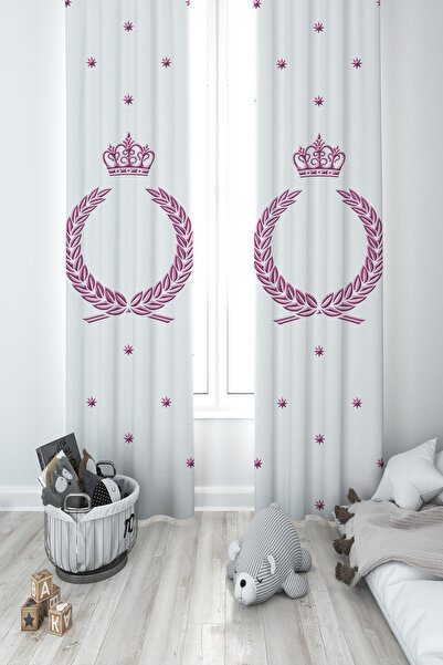BAMBAŞKA MODA ДИТЯЧА ТА ДИТЯЧА КІМНАТА Штора з 2-ма полотнами з візерунком у ...