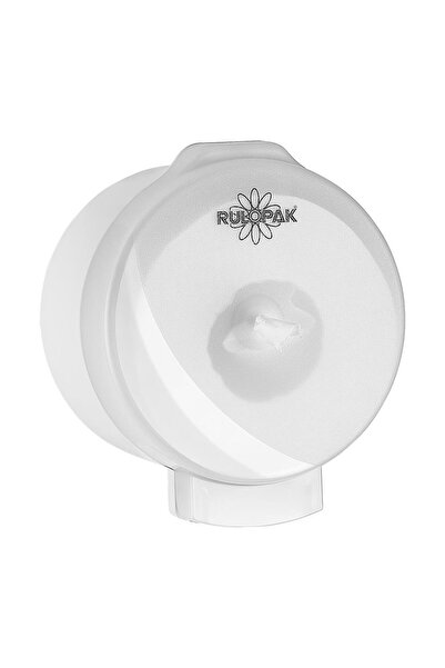 Rulopak Dozator de hârtie igienică modern, subțire, cu tragere internă, alb t...