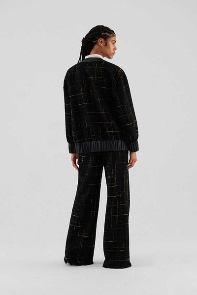 Roman Striped Bumper Coat Standard Color K2317506_089