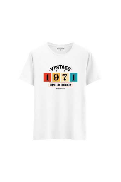 Mounte Bianca Unisex Vintage 1971 - Κανονικό T-shirt