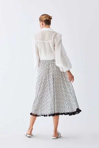Roman Tassel Detailed Skirt Standard Color Y9920701_089