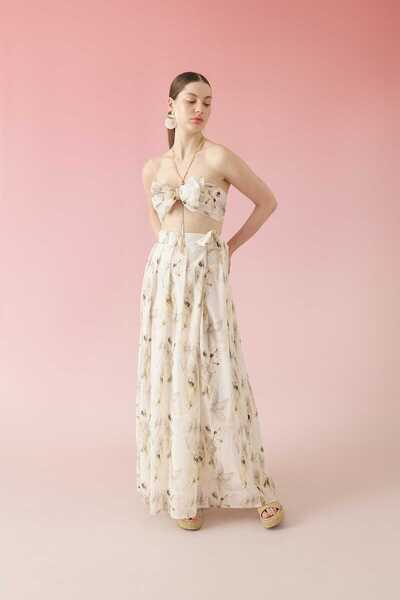 Roman Kruvaze Bağlamalı Kelebek Etek Standart Renk Y2415042_089