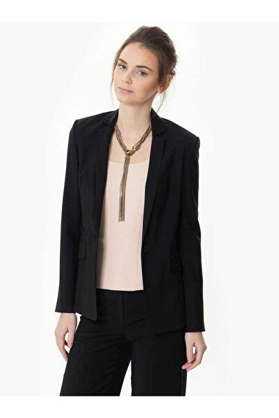 Roman Cep Detaylı Klasik Ceket Siyah Y1616019_001