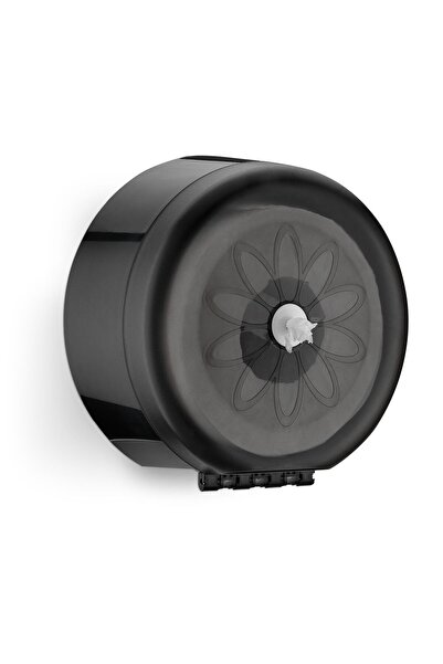 Rulopak موزع ورق تواليت أسود مزدوج صغير - سحب داخلي