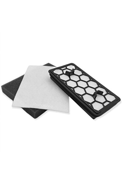 optream Set de filtru Hepa și burete compatibil Karaca Vantuz V8 (casetă de filtru frontală nu este inclusă)