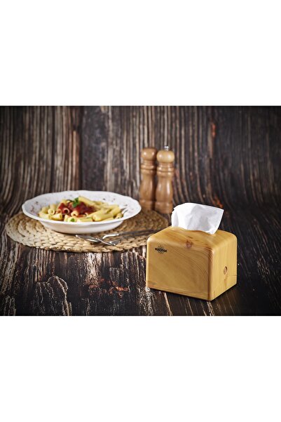 Rulopak R-1332 Tekçek Μοντέρνος Μίνι Διανομέας Χαρτοπετσέτας Επιτραπέζιου Χρήσης Ανοιχτό Ξύλινο