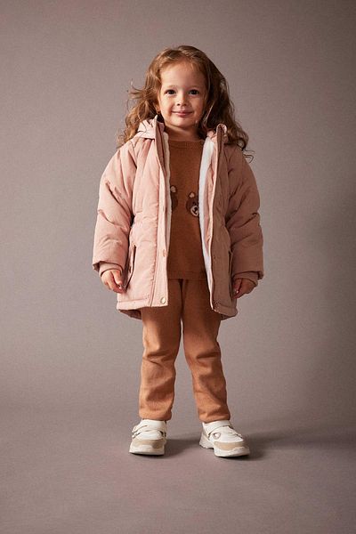 DeFacto Baby Girl Hooded Waterproof Coat A2451a523au