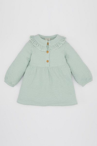 DeFacto Baby Girl Long Sleeve Dress C2156A524SP