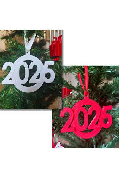 Çilek 2025 Written Tree Ornament 2 Pack