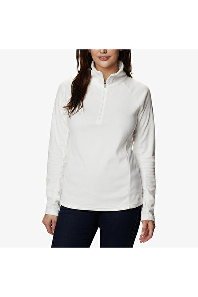 Columbia Glacial 1/2 Zipped Kadın Beyaz Polar