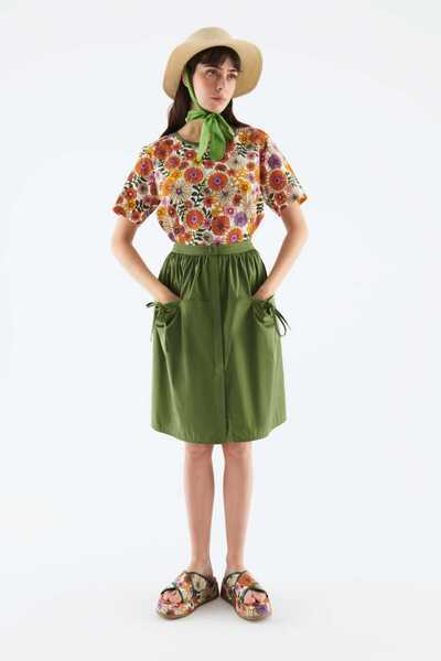 Roman Cepli Etek Haki Y2215060_023