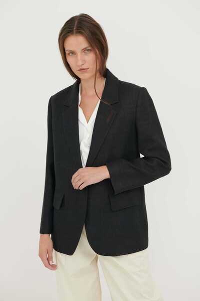 Roman Blazer Ceket Siyah Y2316045_001