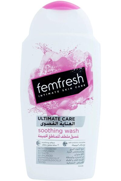 Femfresh Ultimate Care Soothing Intimate Wash, 250ml