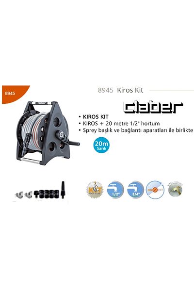 CLABER 8945 كيروس طقم خرطوم بكرة