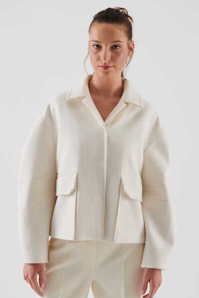 Roman Cepli Yün Mont Kemik K2317525_019