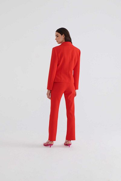 Roman Belted Jacket Red K2336001_006