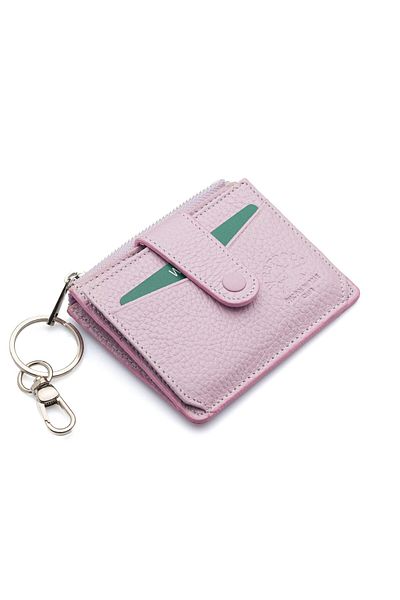 Westpolo Suport pentru carduri unisex din piele naturală - cu cheie, mulți suporturi pentru carduri TRY114