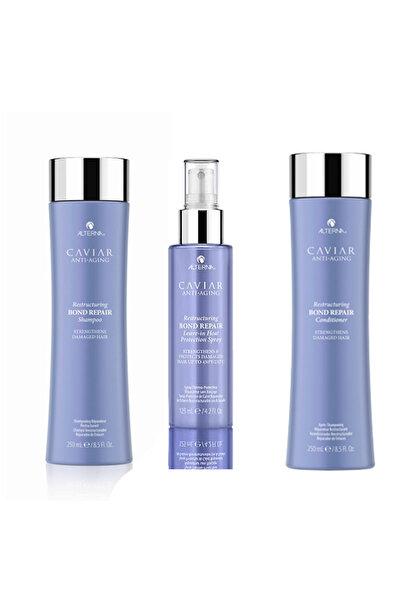 ALTERNA Caviar Bond Repair Avantajlı 3'lü Saç Bakım Seti 1- %100 Orijinal