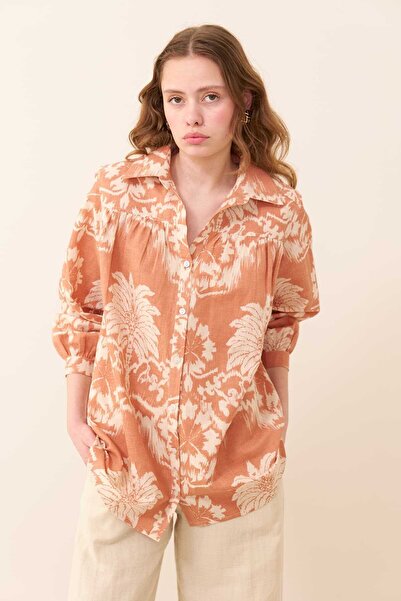 Roman Desenli Gömlek Standart Renk Y2463111_089