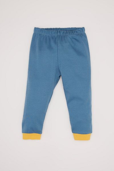 DeFacto Disney Winnie the Pooh Baby Boy Pajamas Set - Crew Neck, Long Sleeve, Top and Bottom Set D5357A524Wn