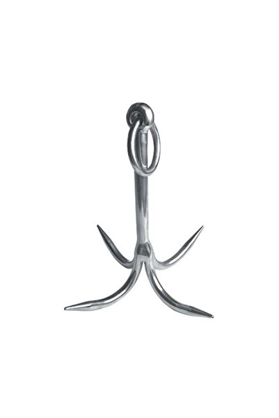 Hamdi Küçük Krom Dört Tırnaklı Şemsiye Çapa 3kg