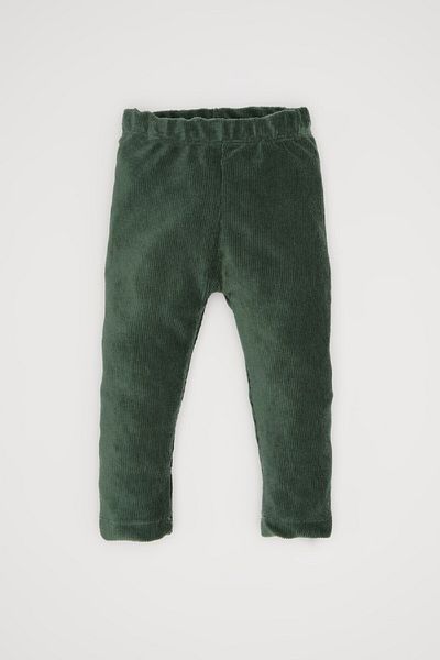 DeFacto Baby Girl Flat Leg Elastic Waist Corduroy Leggings Y1083A224Wn