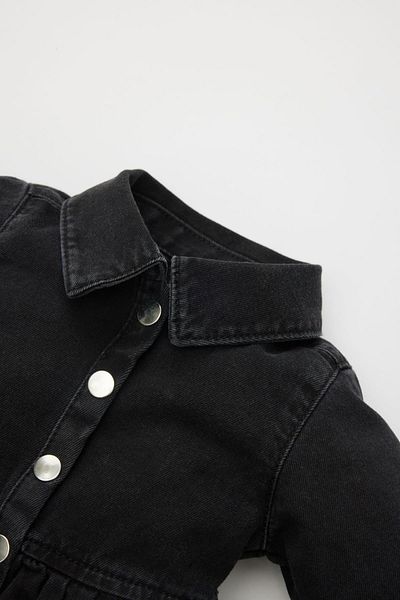 DeFacto Baby Girl Long Sleeve Jean Dress B8178a524sp