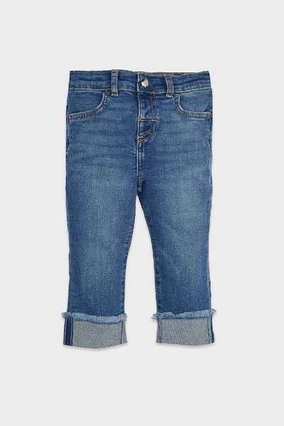 DeFacto Pantaloni drepti din blugi pentru fetiță cu buzunare - D1534a524au
