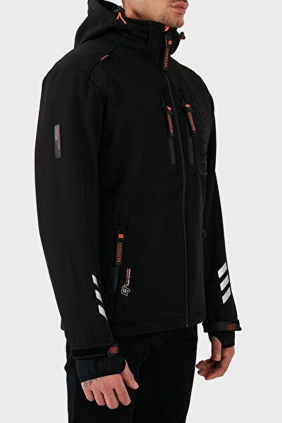 Norway Geographical Ανδρικό παλτό Softshell Outdoor - Αποσπώμενη κουκούλα, RICHYWOOD