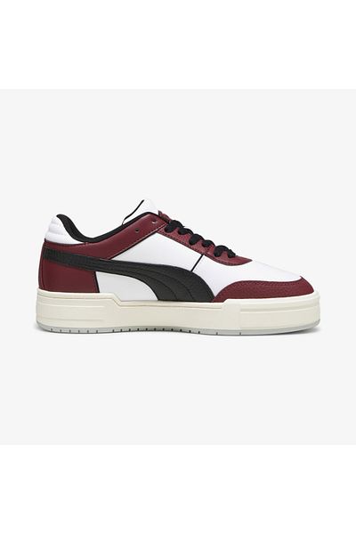 Puma Ca Pro Sport Lth Unisex Beyaz/bordo Spor Ayakkabı