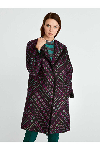 Roman Püskül Detaylı Renk Desenli Kap Standart Renk K2016312_089