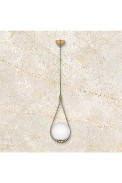 OSC HOME AYDINLATMA TASARIM Damla Avize ESKİTME BOYA BEYAZ CAM